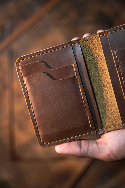 Portefeuille Bifold Heritage en Cuir