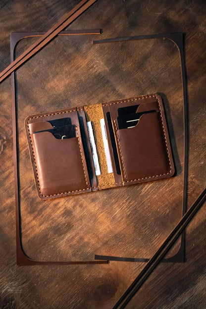 Portefeuille Bifold Heritage en Cuir