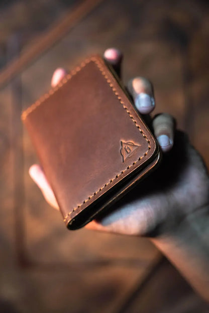 Portefeuille Bifold Heritage en Cuir